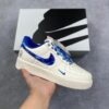 New Arrival AF 1 Low x BaPe White Blue AJ3264