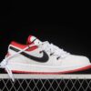 AJ 1 Low White University Red Black 553558-118