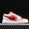 AJ 1 Low ‘Light Iron Ore Siren Red’ DC0774-060