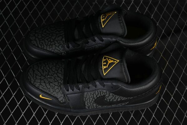 AJ 1 Low ‘Black Elephant Print’ IM6568-010