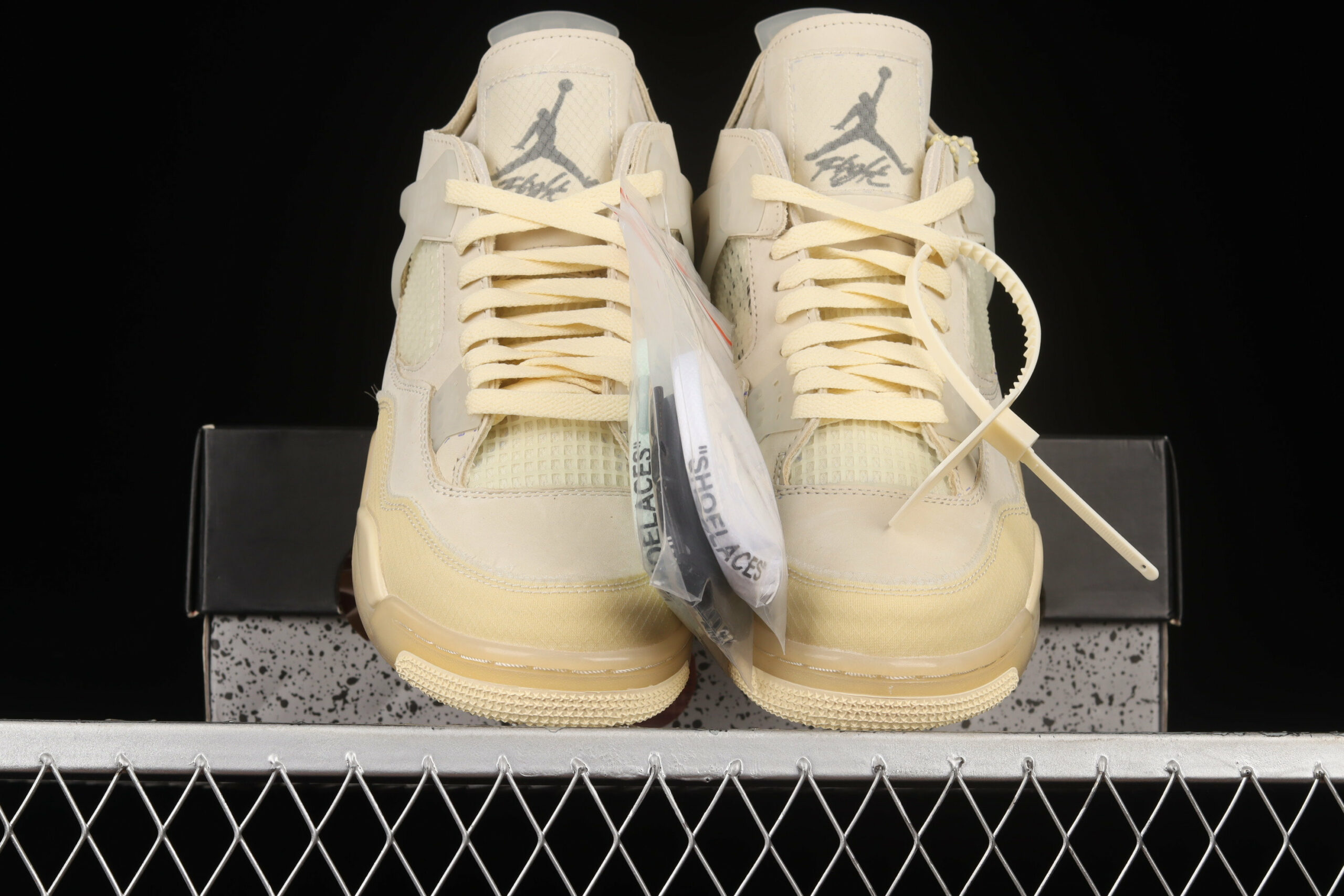 AJ 4 Retro Off-White Sail CV9388-100 AJ 4 Retro Off-White Sail CV9388-100