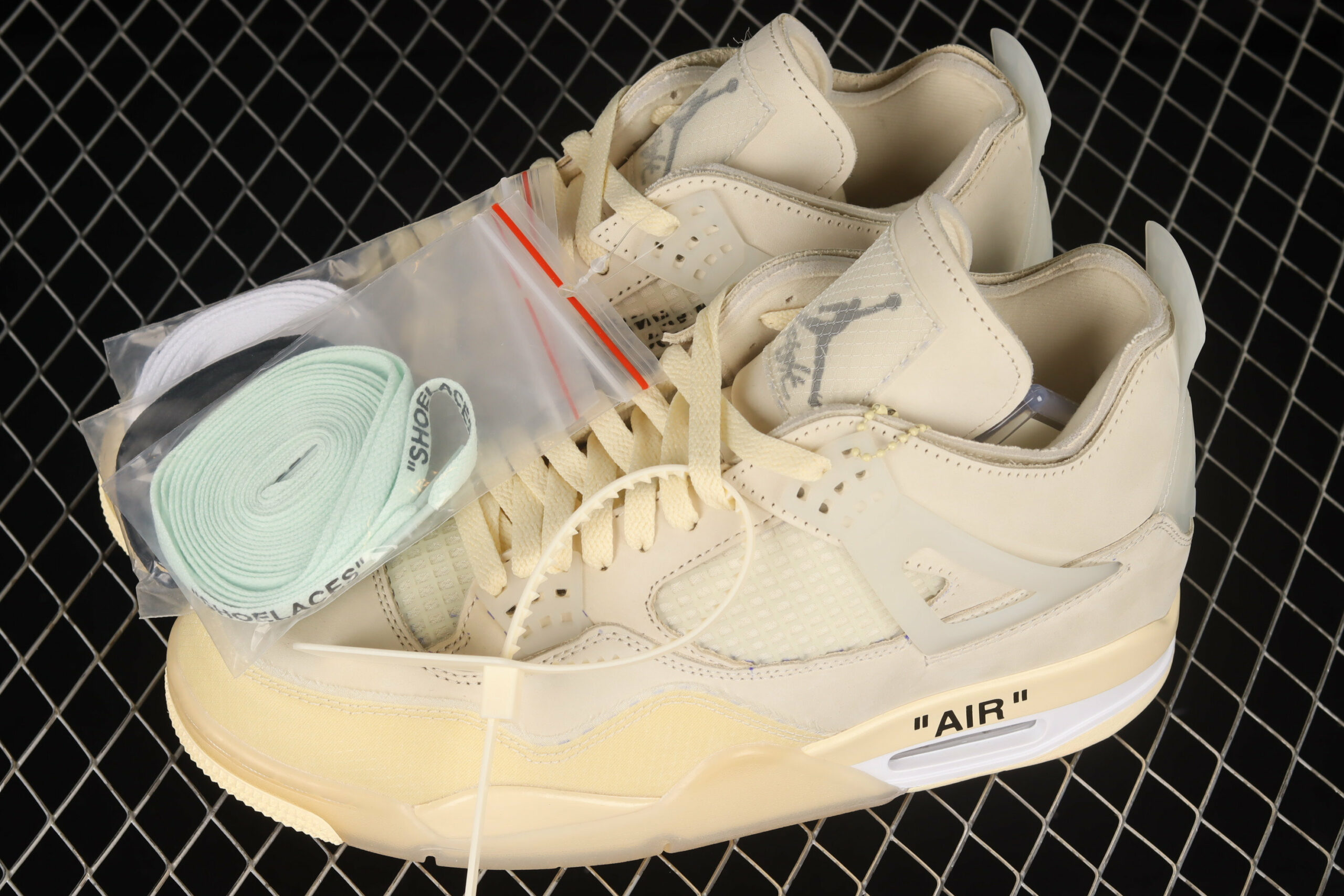 AJ 4 Retro Off-White Sail CV9388-100 AJ 4 Retro Off-White Sail CV9388-100