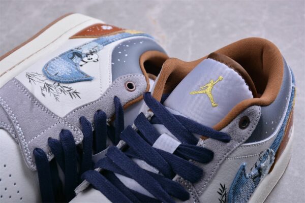 AJ 1 Low SE ‘Phantom Repaired Denim Swoosh’ FZ5042-041 AJ 1 Low SE ‘Phantom Repaired Denim Swoosh’ FZ5042-041