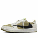 Giay Travis Scott x Air Jordan 1 Low Golf Neutral Olive FZ3124 200 result