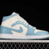 AJ 1 Mid University Blue BQ6472-141 AJ 1 Mid University Blue BQ6472-141