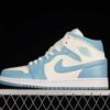 AJ 1 Mid University Blue BQ6472-141 AJ 1 Mid University Blue BQ6472-141