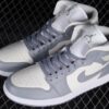 New Arrival AJ1 Mid BQ6472-115 Grey Sail