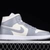 New Arrival AJ1 Mid BQ6472-115 Grey Sail