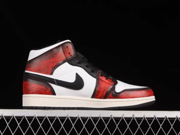 New Arrival AJ1 Mid DV9565-006 Wear-Away