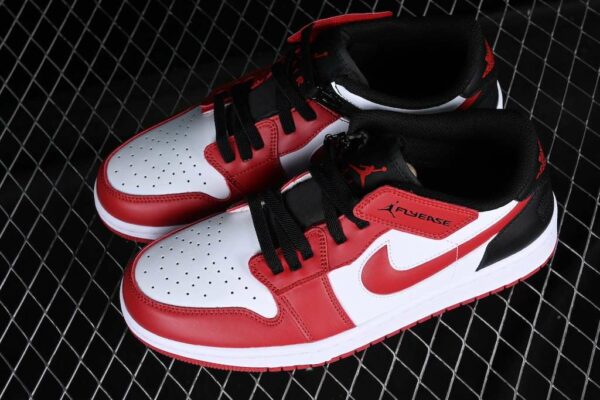 New Arrival AJ1 Low FlyEase Gym Red DM1206-163