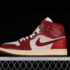 New Arrival AJ1 Mid DZ2820-601-Tiki Leaf
