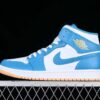 New Arrival AJ1 Mid DQ8426-400 North Carolina Blue New Arrival AJ1 Mid DQ8426-400 North Carolina Blue