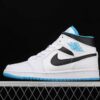 AJ 1 Mid ‘Laser Blue’ 554724-141