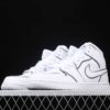 AJ 1 Mid ‘Iridescent Reflective White’ CK6587-100