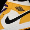 New Arrival AJ1 Mid 852542-700 Lakers