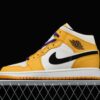 New Arrival AJ1 Mid 852542-700 Lakers