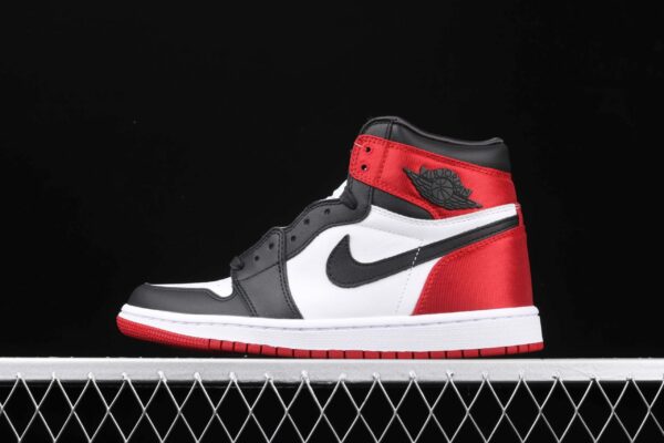 New Arrival AJ1 High CD0461-016 Satin WMNS “Black Toe”