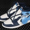 New Arrival AJ1 High 555088-140 Obsidian