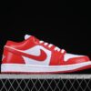 AJ 1 Low Red White 553558-166