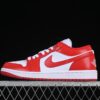 AJ 1 Low Red White 553558-166