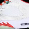 AJ 5 Retro Low White Red Green DM4640-666
