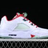 AJ 5 Low x CLOT ‘White Silk’ 1551183