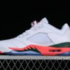AJ 5 Low Hurricanes Football Grey Brilliant Orange Pine Green FQ1316-018 AJ 5 Low Hurricanes Football Grey Brilliant Orange Pine Green FQ1316-018