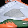 AJ 5 Retro Low ‘Miami Hurricanes’ FQ1293-018 AJ 5 Retro Low ‘Miami Hurricanes’ FQ1293-018
