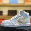 AJ 1 Mid Glitter Swoosh FQ9117-400 AJ 1 Mid Glitter Swoosh FQ9117-400