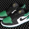 AJ 1 Low Green Toe 553558-371