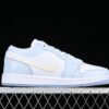 AJ 1 Low SE GS Blue Glitter Swoosh FQ9112-100 AJ 1 Low SE GS Blue Glitter Swoosh FQ9112-100