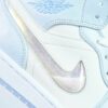 AJ 1 Mid GS Glitter Swoosh FQ9117-400 AJ 1 Mid GS Glitter Swoosh FQ9117-400