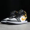 AJ 1 Mid ‘Black University Gold’ 554724-177