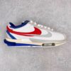 New Arrival NIKE X SACAI ZOOM CORTEZ SP ‘WHITE RED’ DQ0581-100 AJ3139