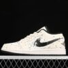 AJ 1 Low Brushstroke Swoosh Paint Splatter DM3528-100