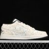 AJ 1 Low Brushstroke Swoosh Paint Splatter DM3528-100