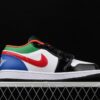 AJ 1 Low Multi Color Black Toe CZ4776-101