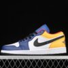AJ 1 Low White Deep Royal Blue 553558-123