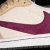 AJ 1 Low Travis Scott Beige Khaki Purple DM7866-811