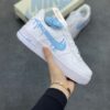 New Arrival AF 1 Custom Blue Swoosh AJ3125