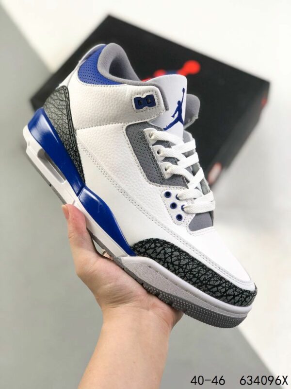 New Arrival AJ 3 Retro Pure White 136064-111 AJ3049