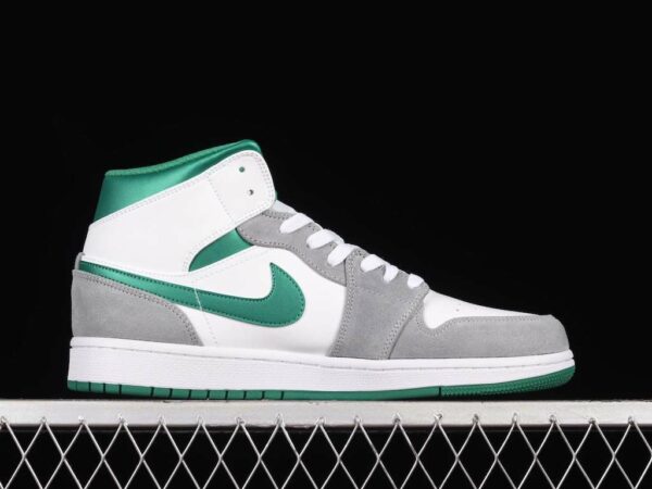 New Arrival AJ1 Mid DC7294-103 White Gray Green