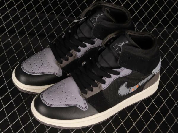 New Arrival AJ1 Mid DM9652-001 Inside Out