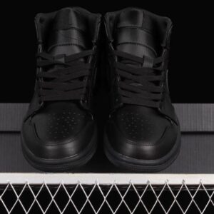 New Arrival AJ1 Mid 554724-093 All Black