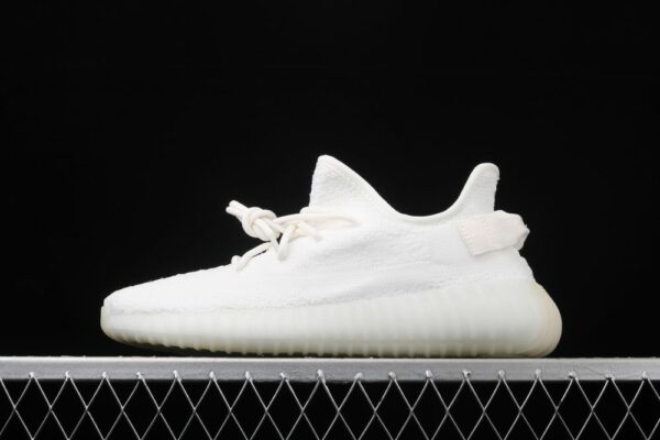 New Arrival Yeezy 350 V2 All White Real Boost Basf