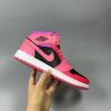 AJ 1 Mid GS Coral Chalk 554725-662 AJ 1 Mid GS Coral Chalk 554725-662