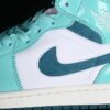 New Arrival AJ1 Mid Washed Teal Mint Foam DZ3745-300