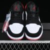 AJ 1 Low White Black Gym Red IB8971-106 AJ 1 Low White Black Gym Red IB8971-106