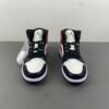 AJ 1 Mid Black Toe BQ6472-160 AJ 1 Mid Black Toe BQ6472-160