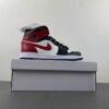 AJ 1 Mid Black Toe BQ6472-160 AJ 1 Mid Black Toe BQ6472-160